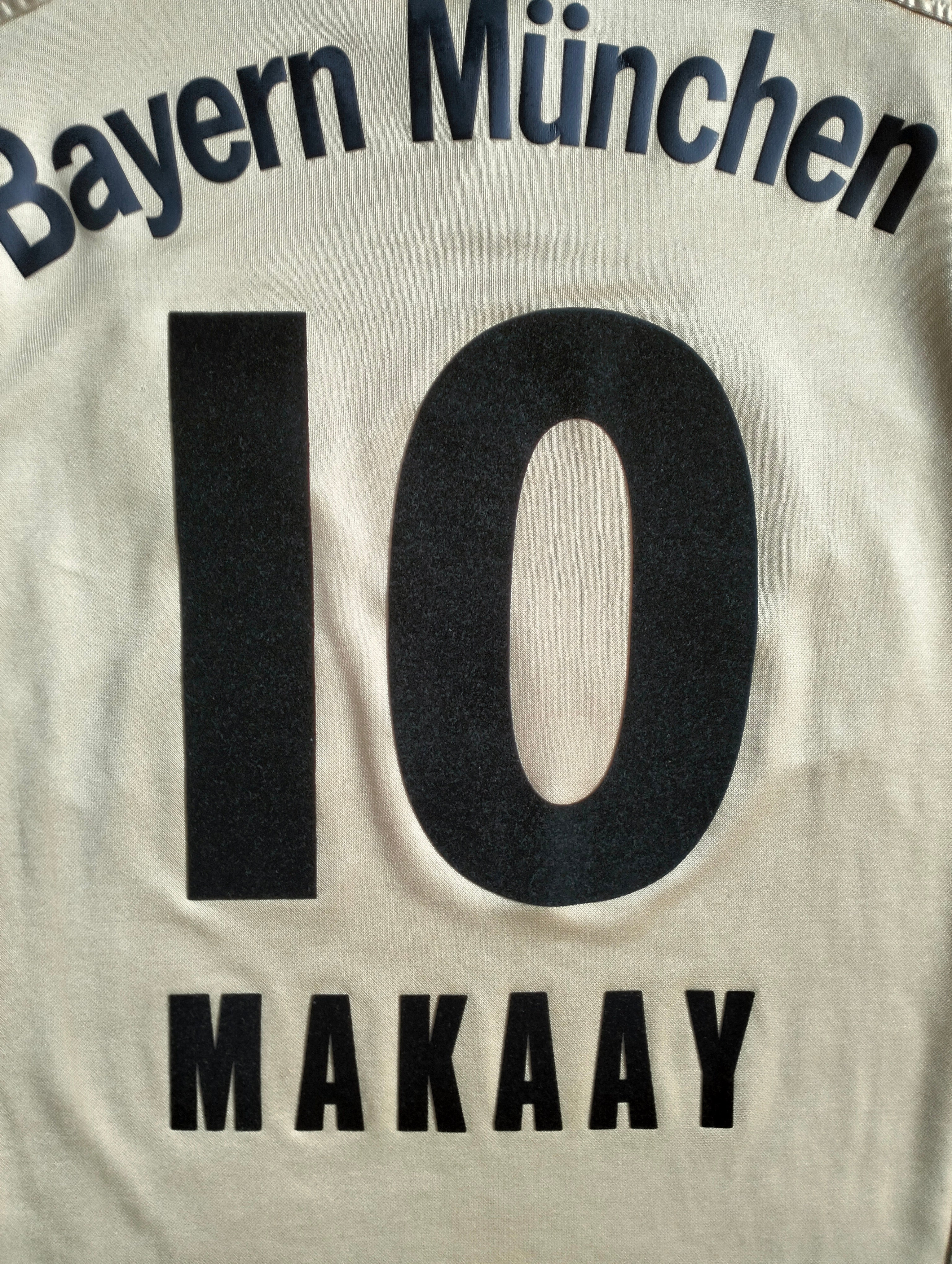 Bayern Munich 2004-2005 Adidas away shirt - Roy Makaay - S