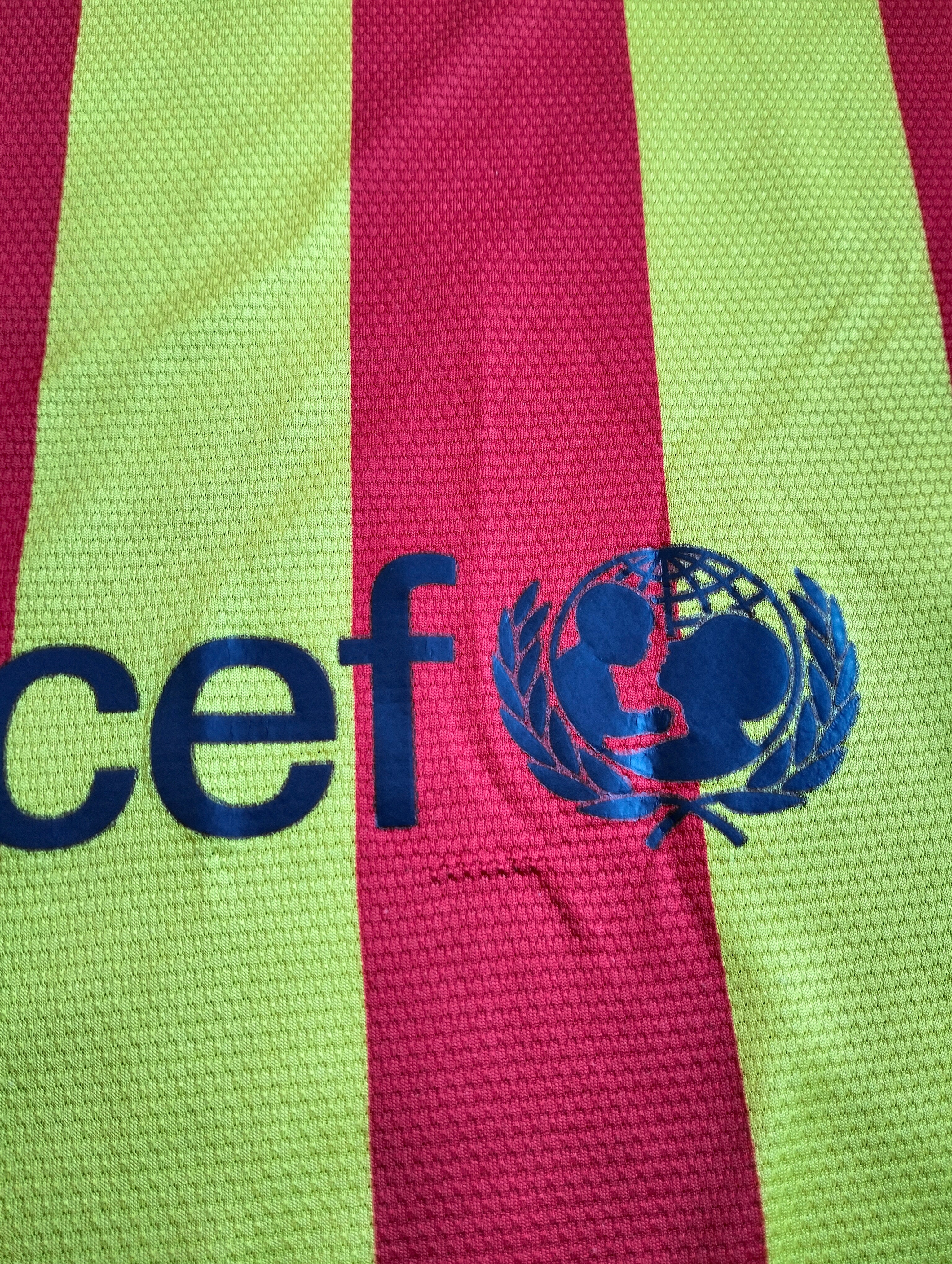 2. Original FC Barcelona 2013-14 Nike away shirt - S