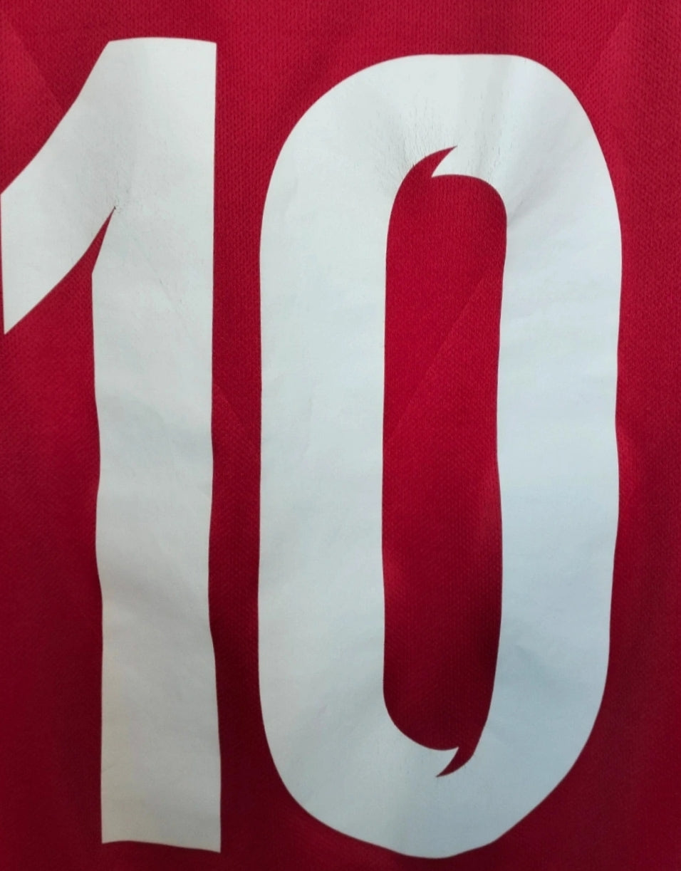 Denmark 2018-19 Hummel home kids shirt - Christian Eriksen