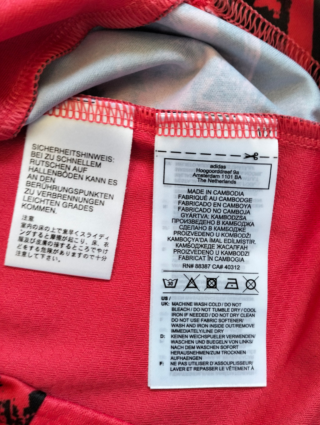 Germany 2020 goalkeeper Adidas shirt - kids