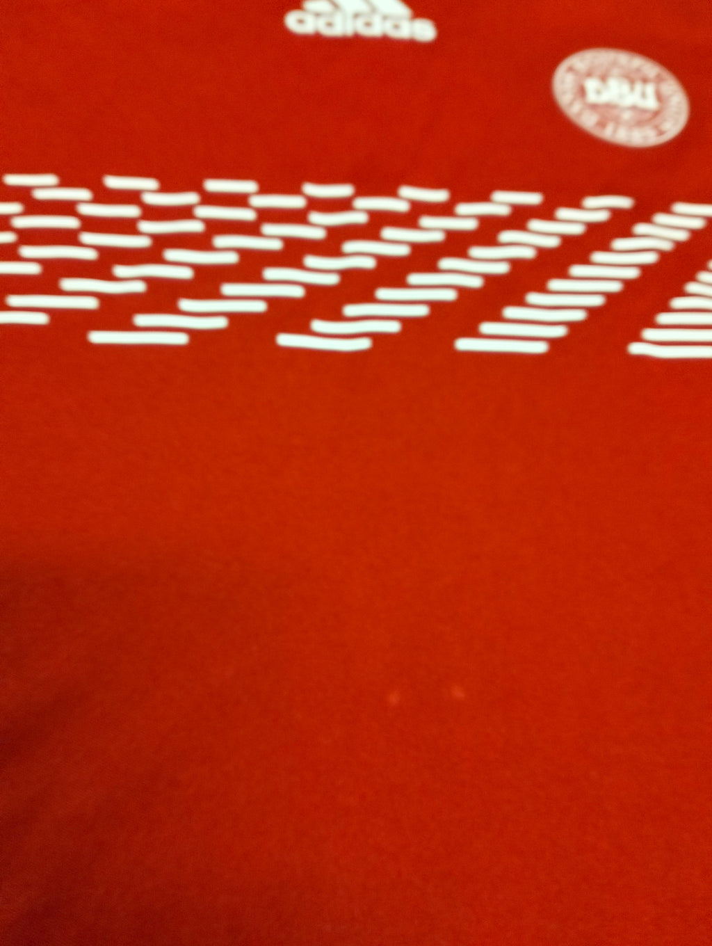 Denmark 2010-2011 Adidas home shirt