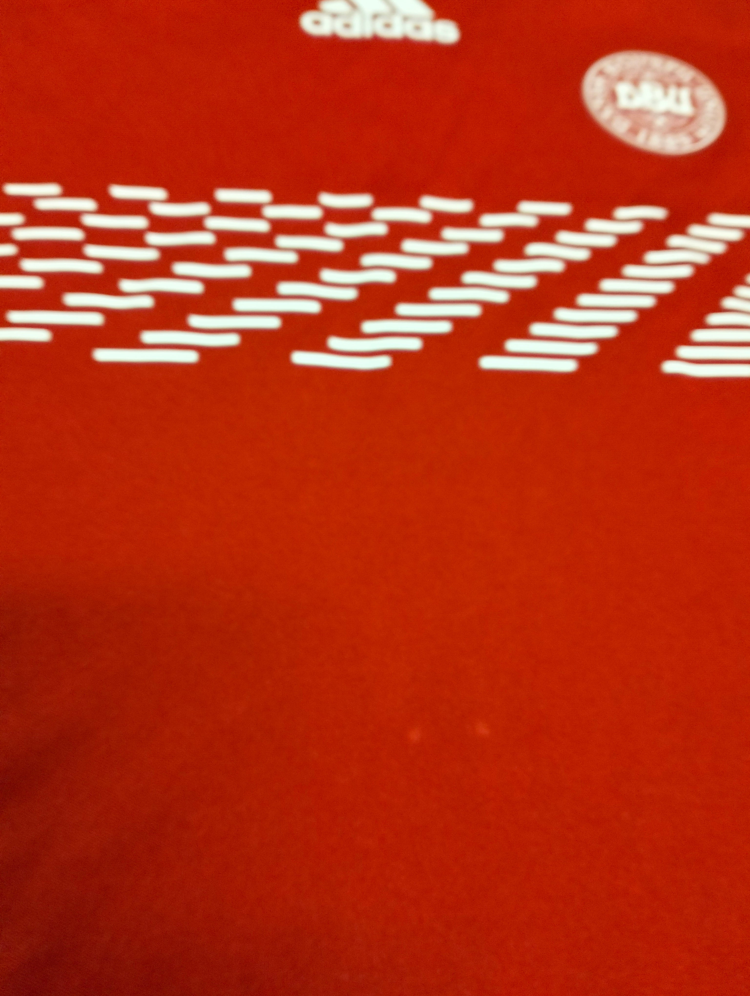 Denmark 2010-2011 Adidas home shirt