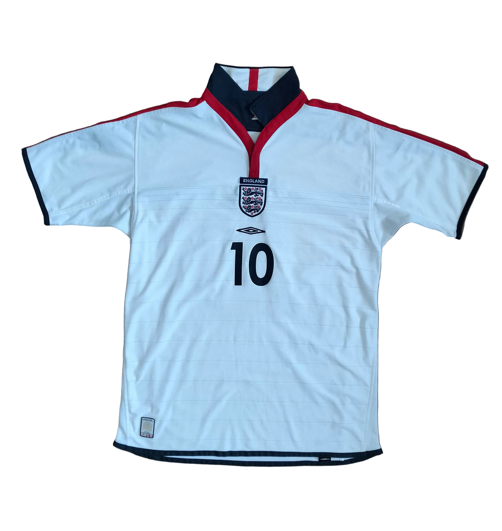 England 2003-2005 Umbro home shirt - Michael Owen - L