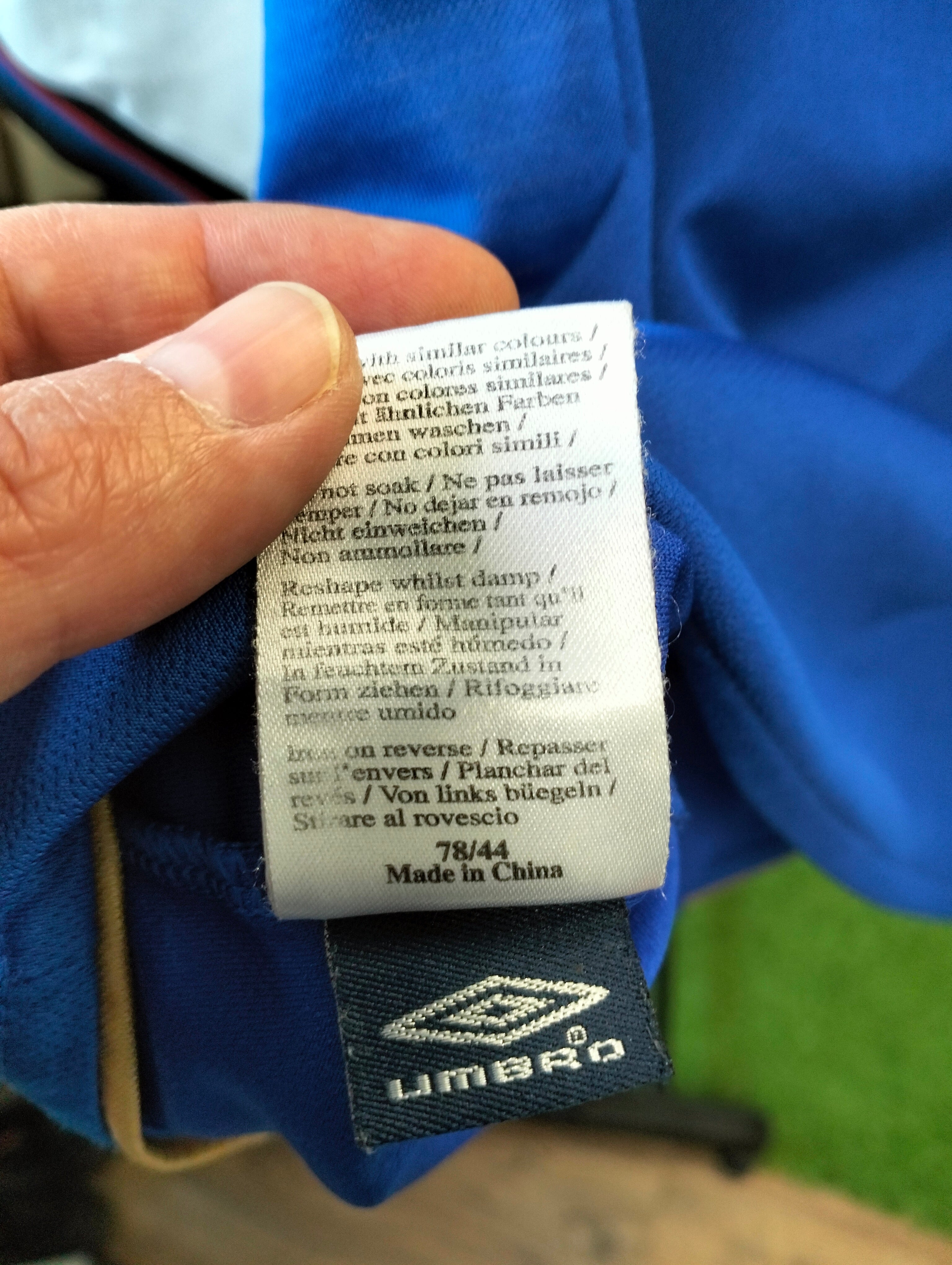 Original Umbro Chelsea London retro shirt - season: 2005, 100th anniversary of the club -152 cm