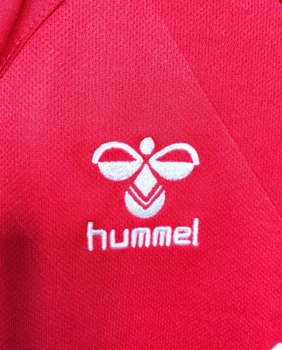 Denmark 2018-19 Hummel home kids shirt - Christian Eriksen