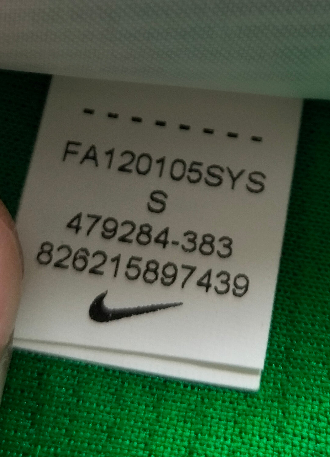 12. Original Manchester United 2012/13 Nike goalkeeper longsleeve shirt - S