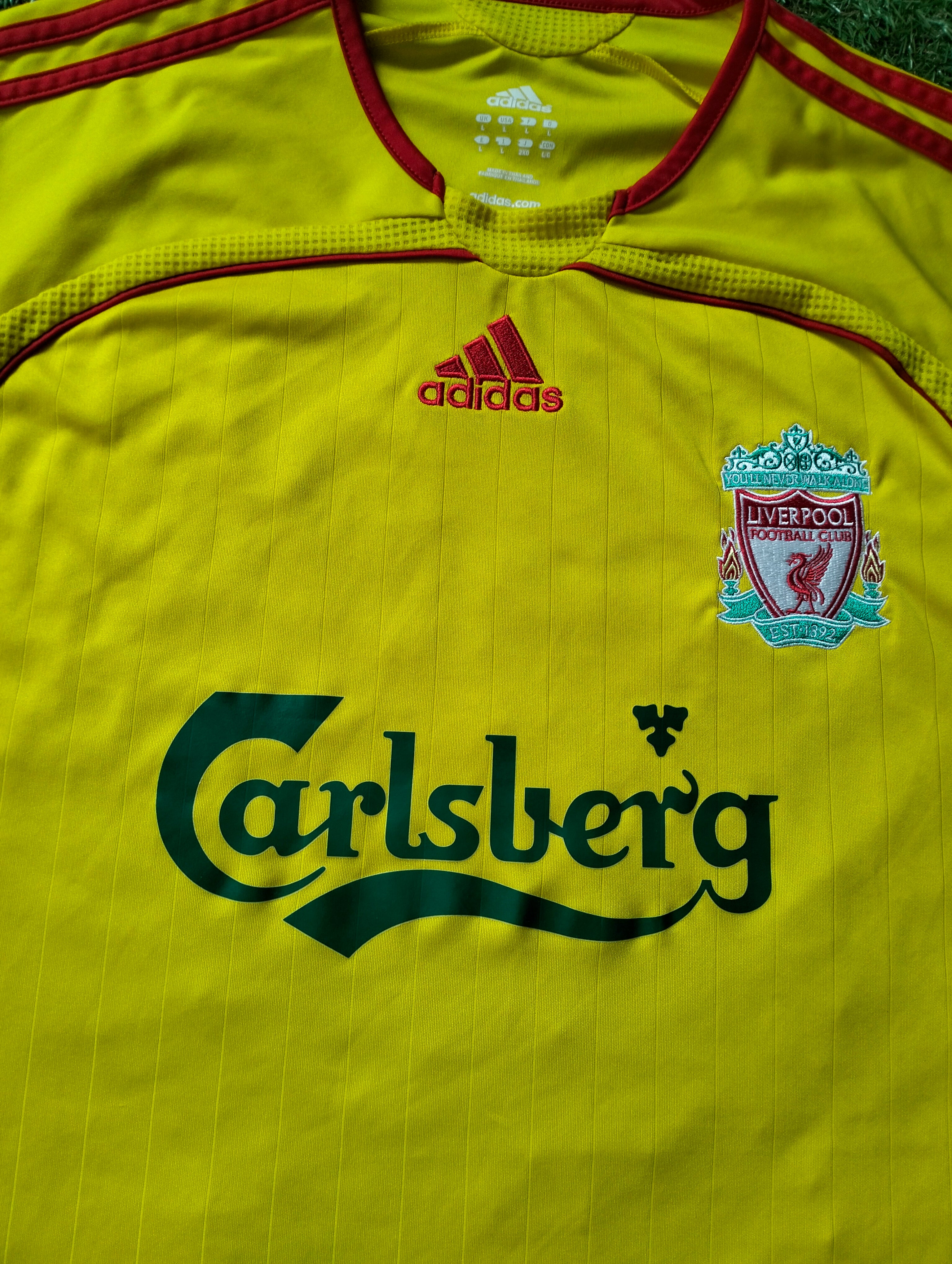 Original Adidas FC Liverpool 2006-2007 away excellent condition L