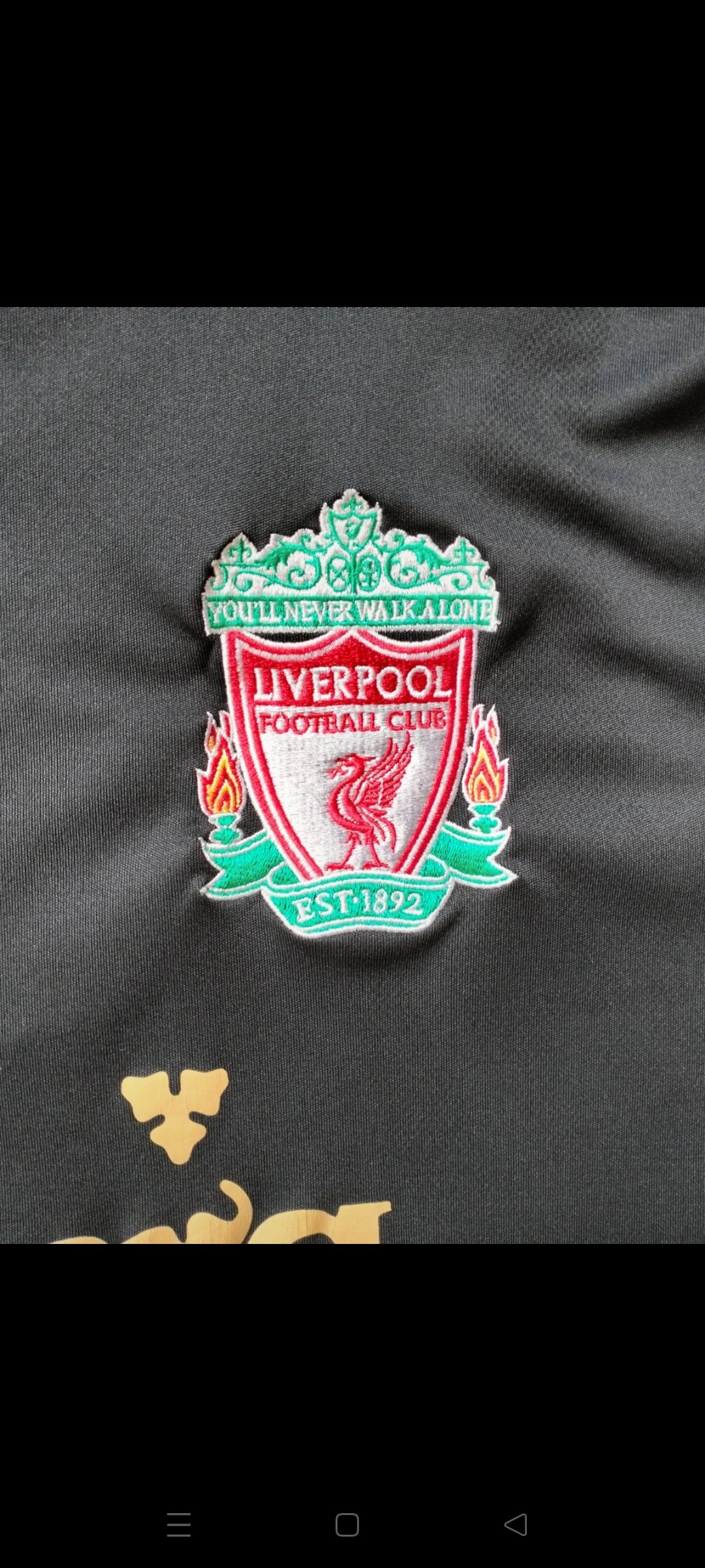 Original Adidas FC Liverpool 2009-2010 away jersey