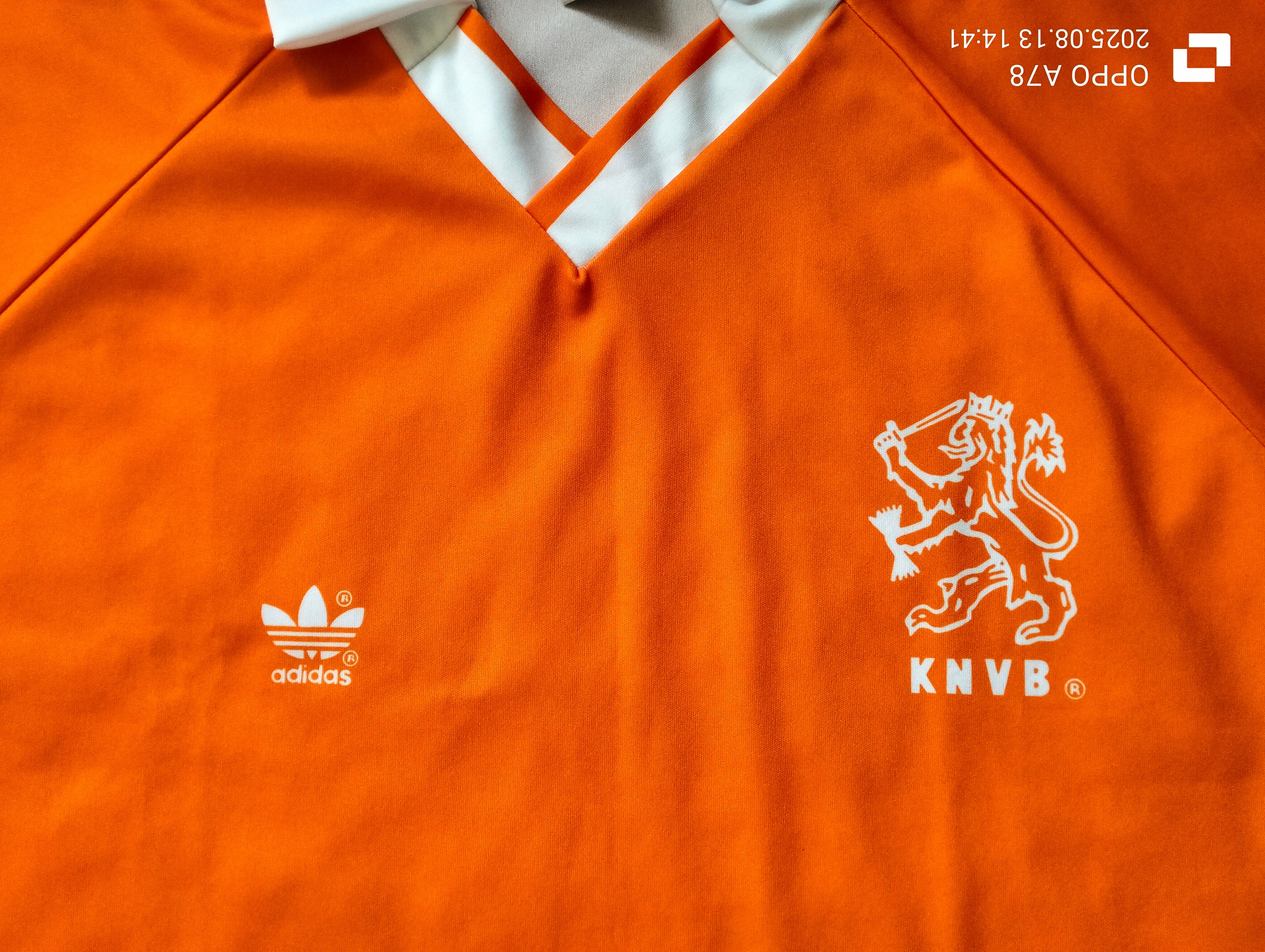 Original Adidas Dutch national team jersey from the 1990-1992 season