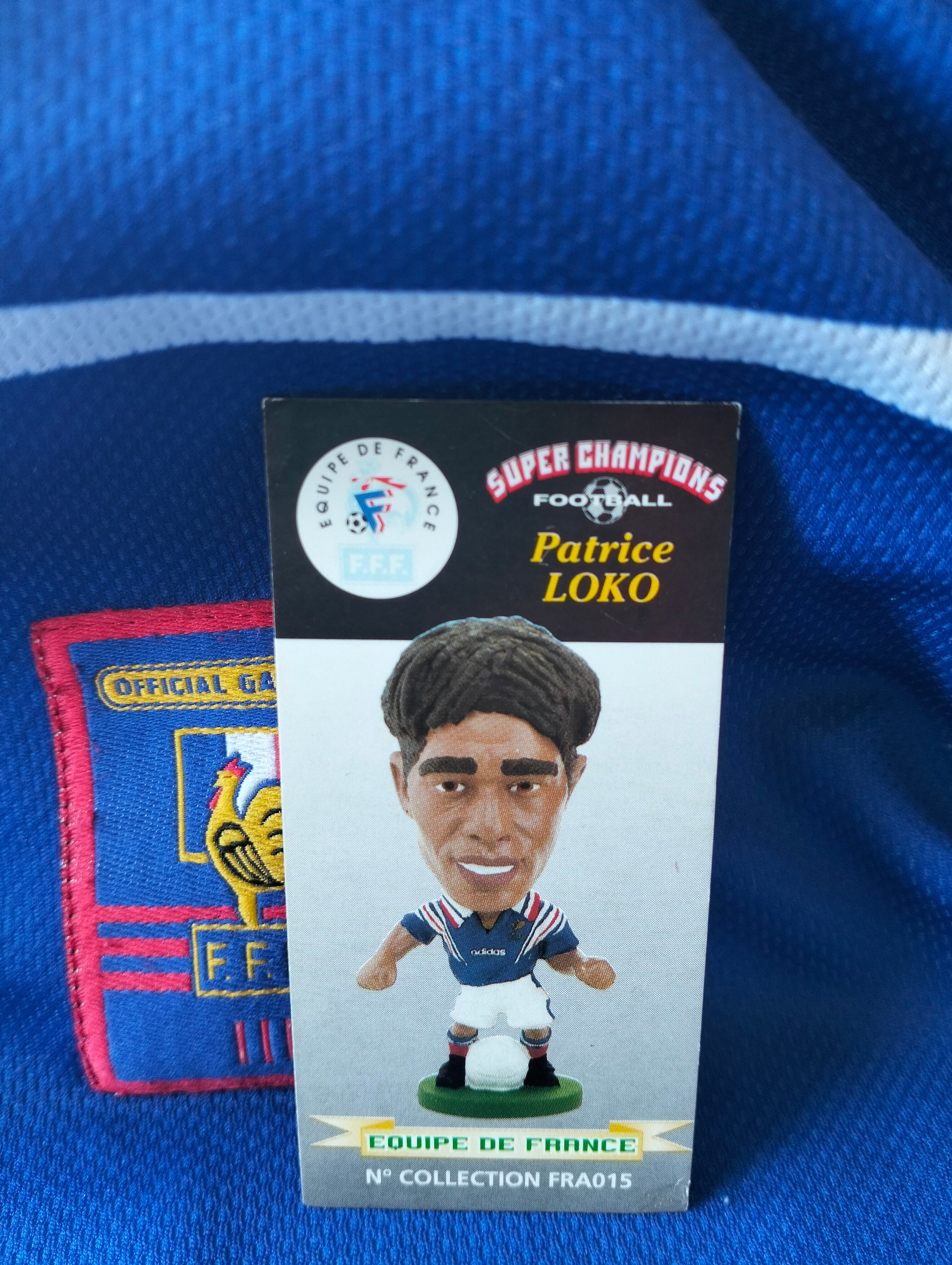 Patrice Loko - collectible figurine - Corinthian 1997 authentic