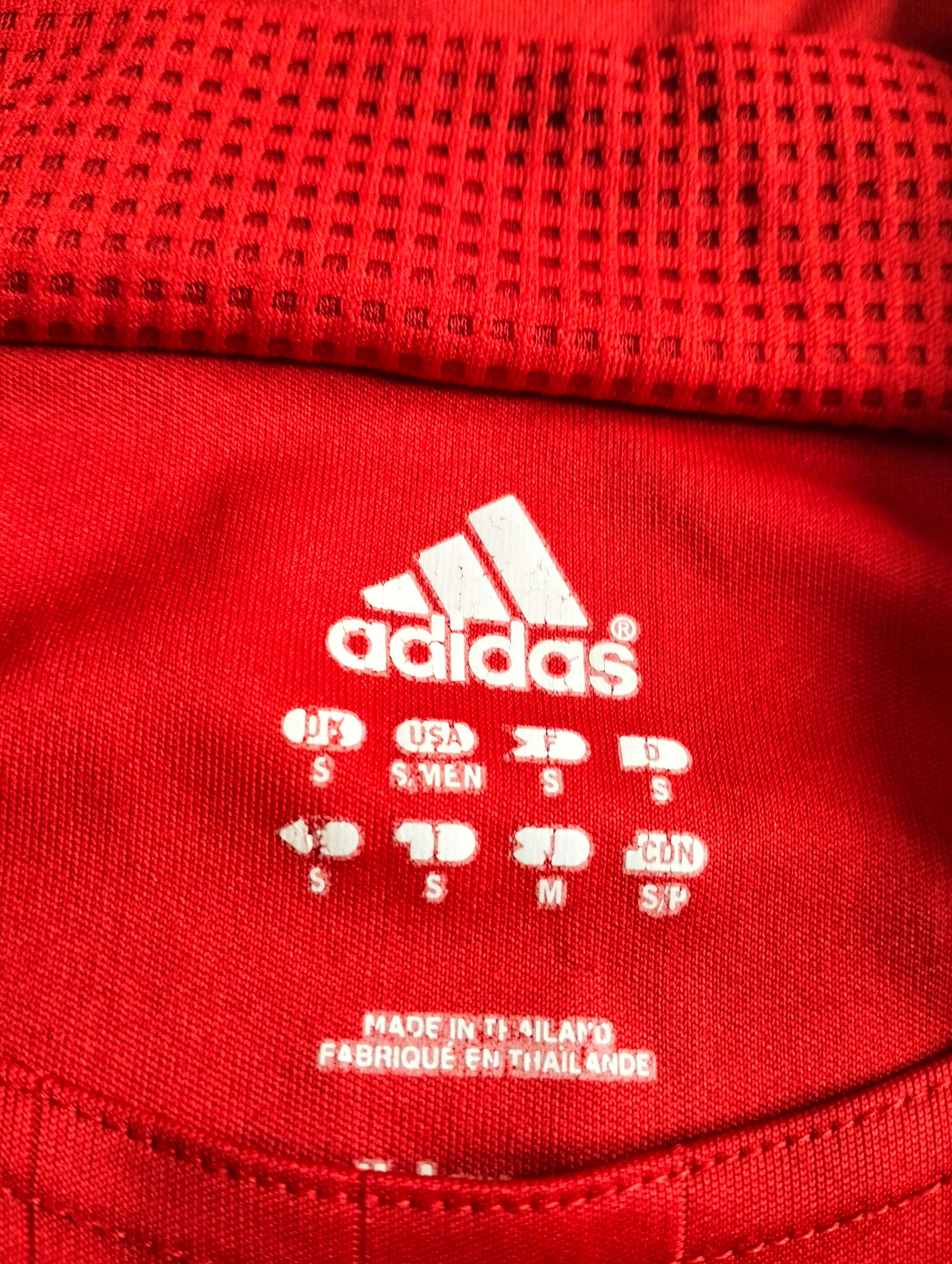 Original FC Liverpool 2006/07 Adidas longsleeve home shirt - S