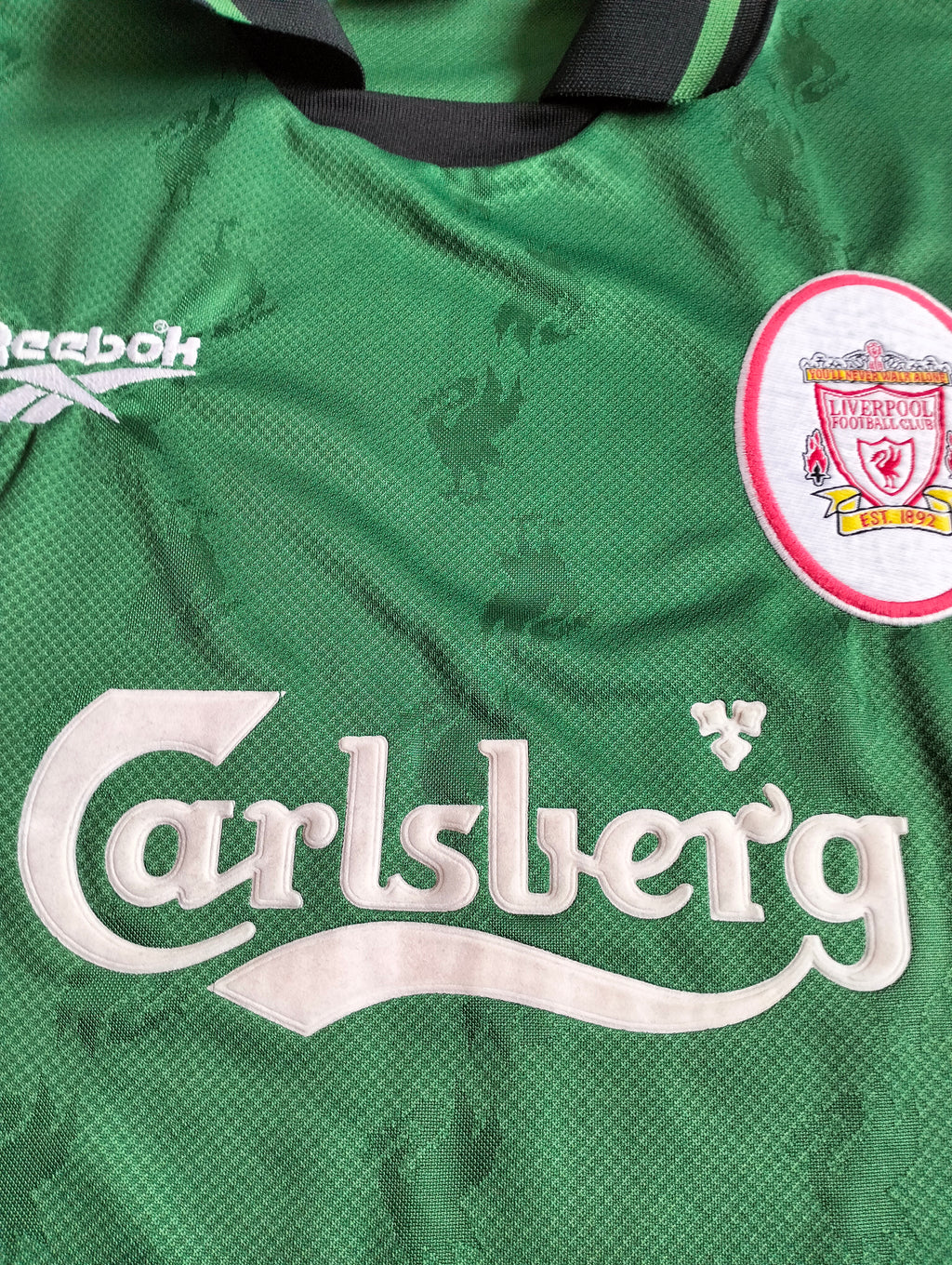 FC Liverpool 1996/97 Reebok goalkeeper shirt - L