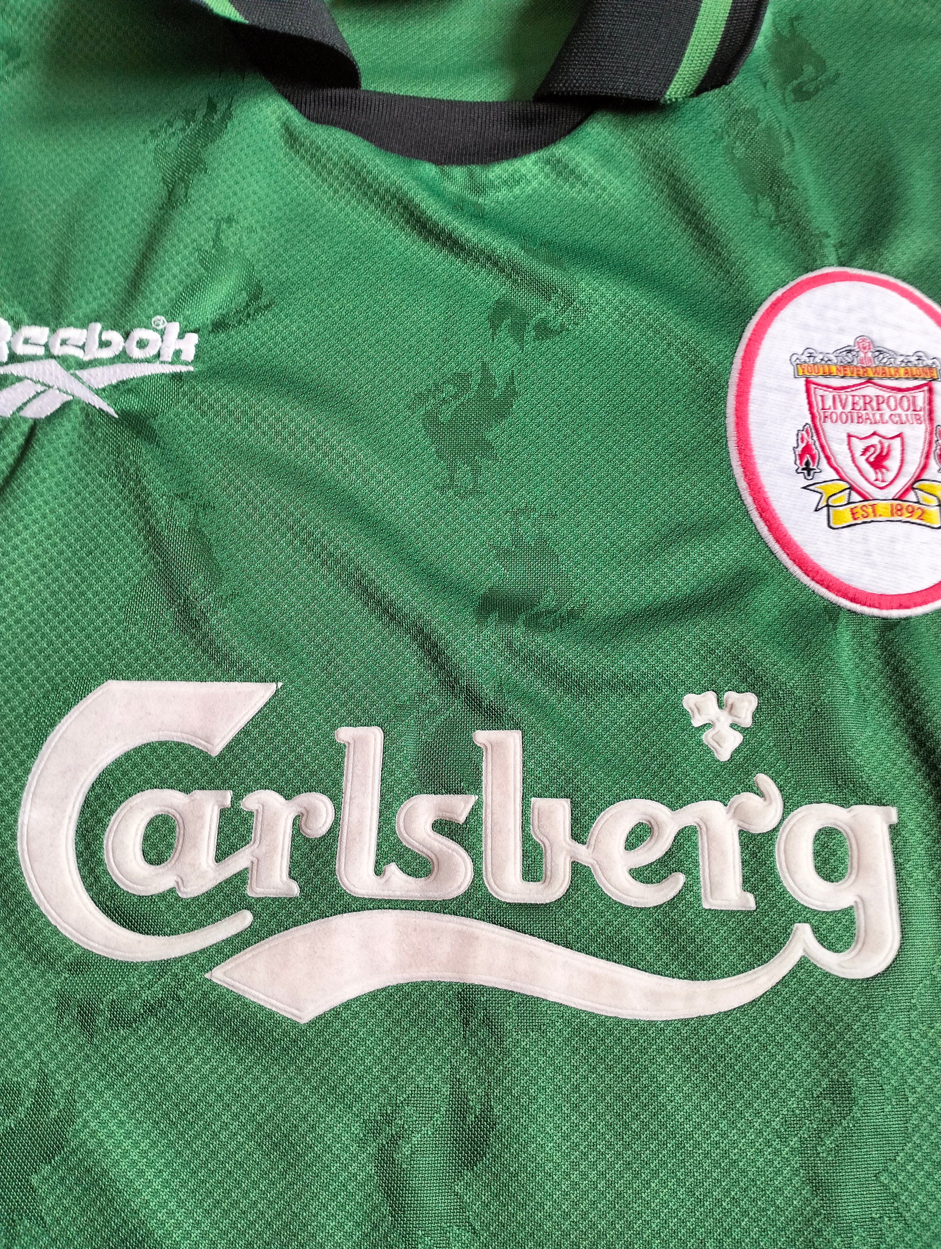 FC Liverpool 1996/97 Reebok goalkeeper shirt - L