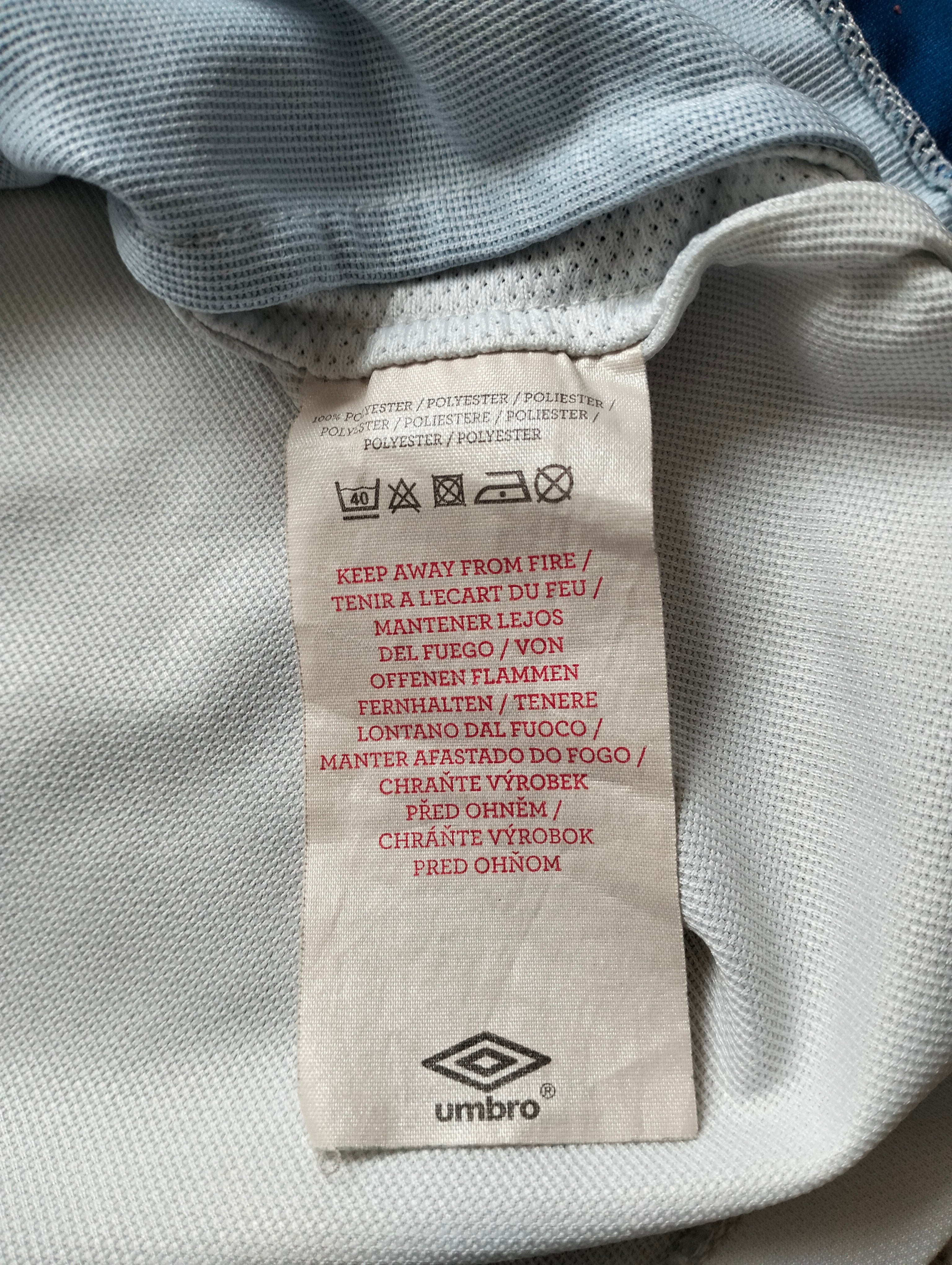 Blackburn Rovers 2010/11 Umbro home shirt - longsleeve - XXL