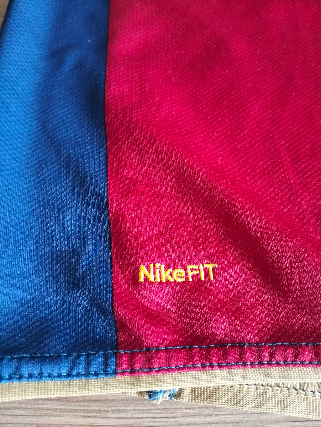 1.4. FC Barcelona 2007/08 Nike home shirt -  50th anniversary of Camp Nou - S