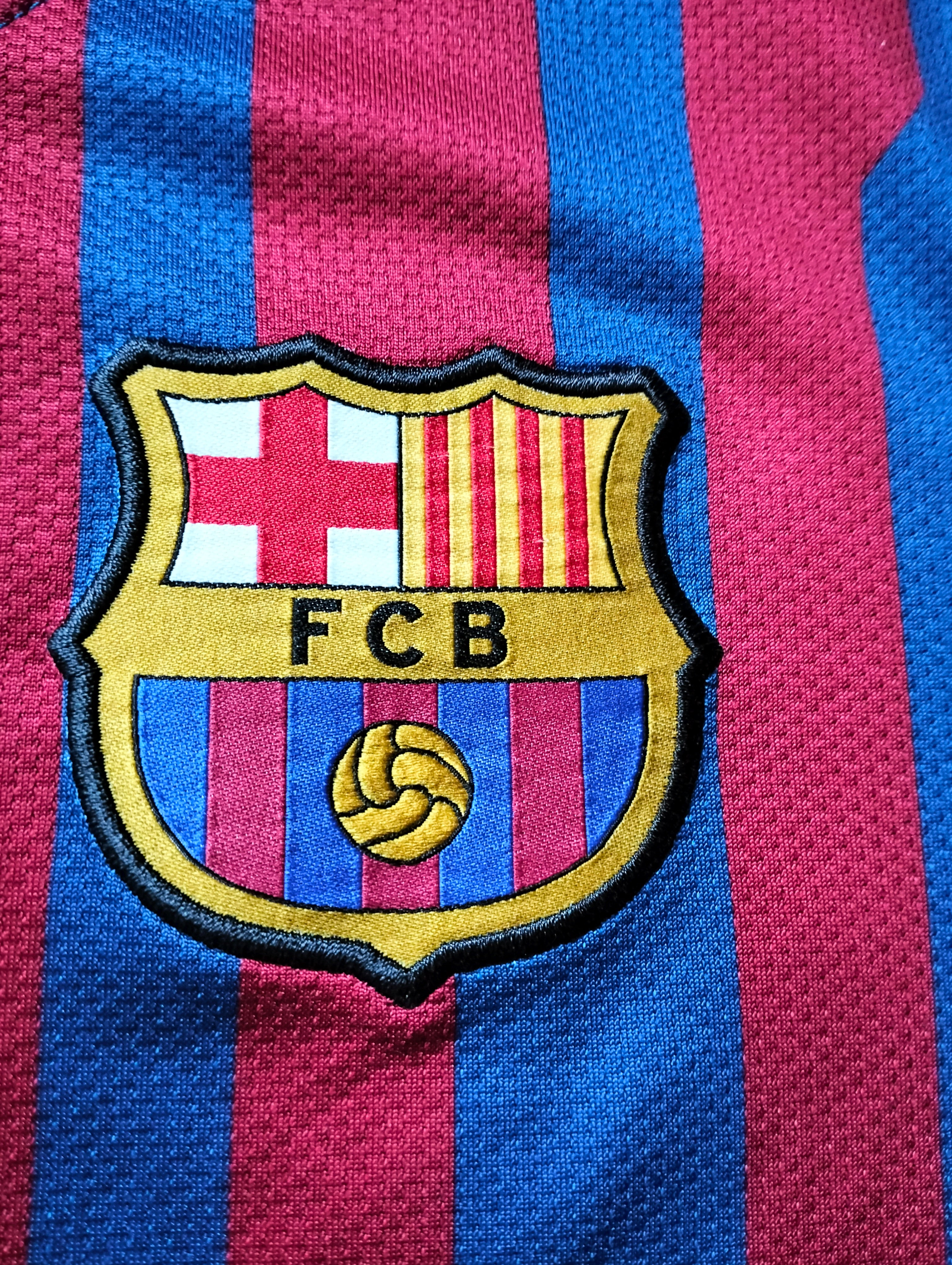 Original Nike FC Barcelona 2011-2012 Long Sleeve Jersey
