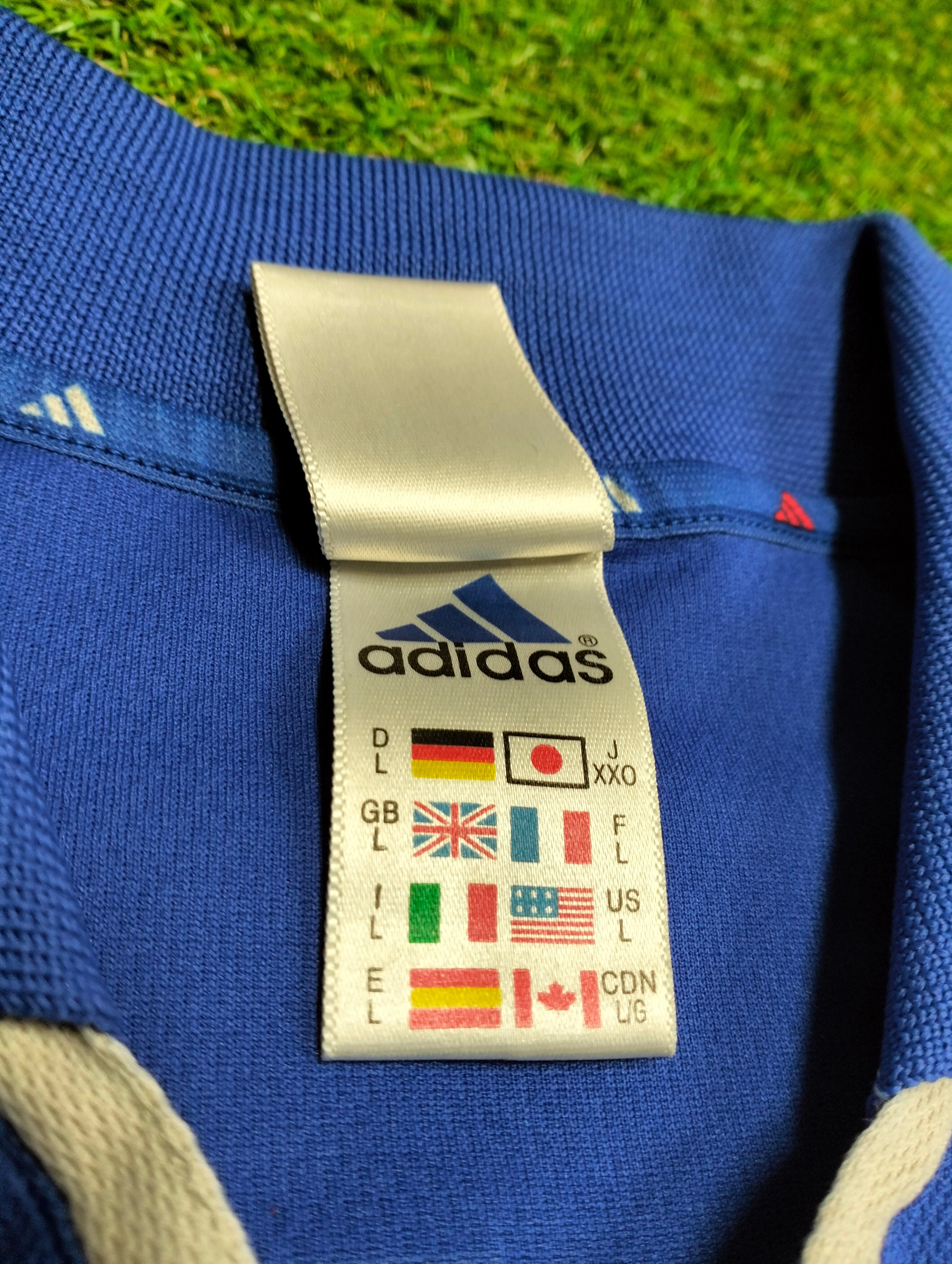 Original shirt France from 2000-2002 - Zinedine Zidan