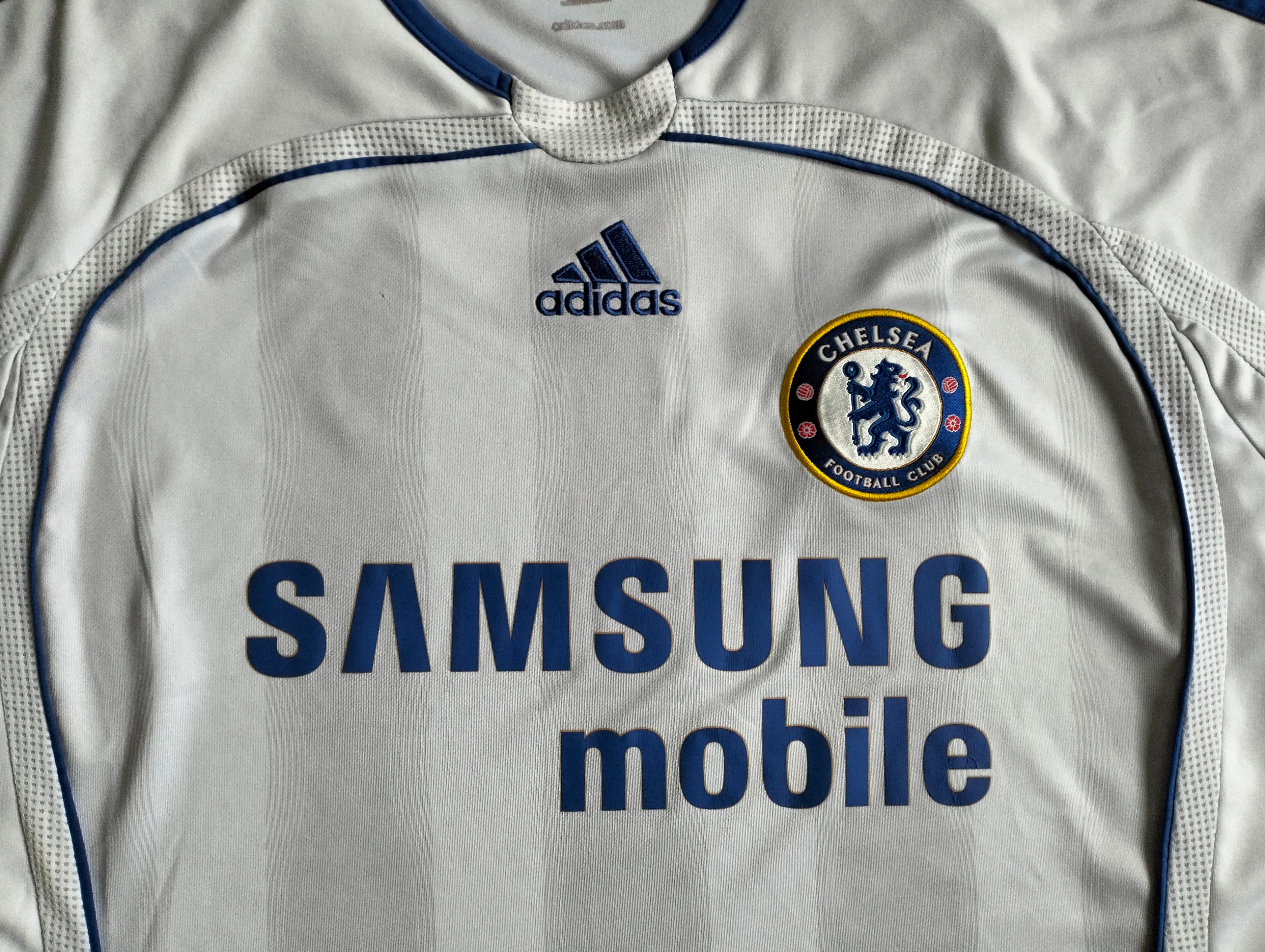 10. Original Chelsea London 2006/07 Adidas away shirt - XL