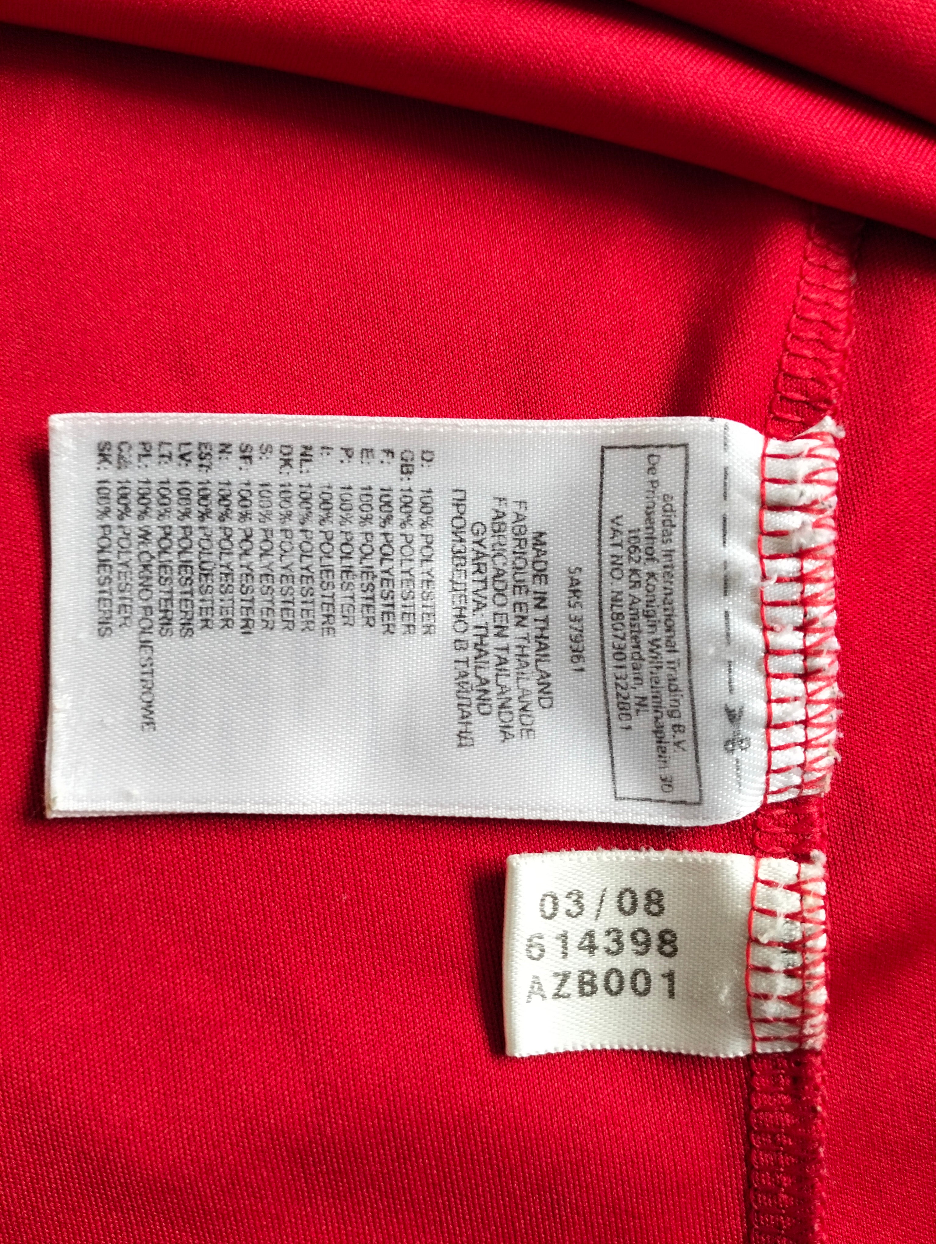 1.3. Original Spain 2008/10 Adidas home shirt - M