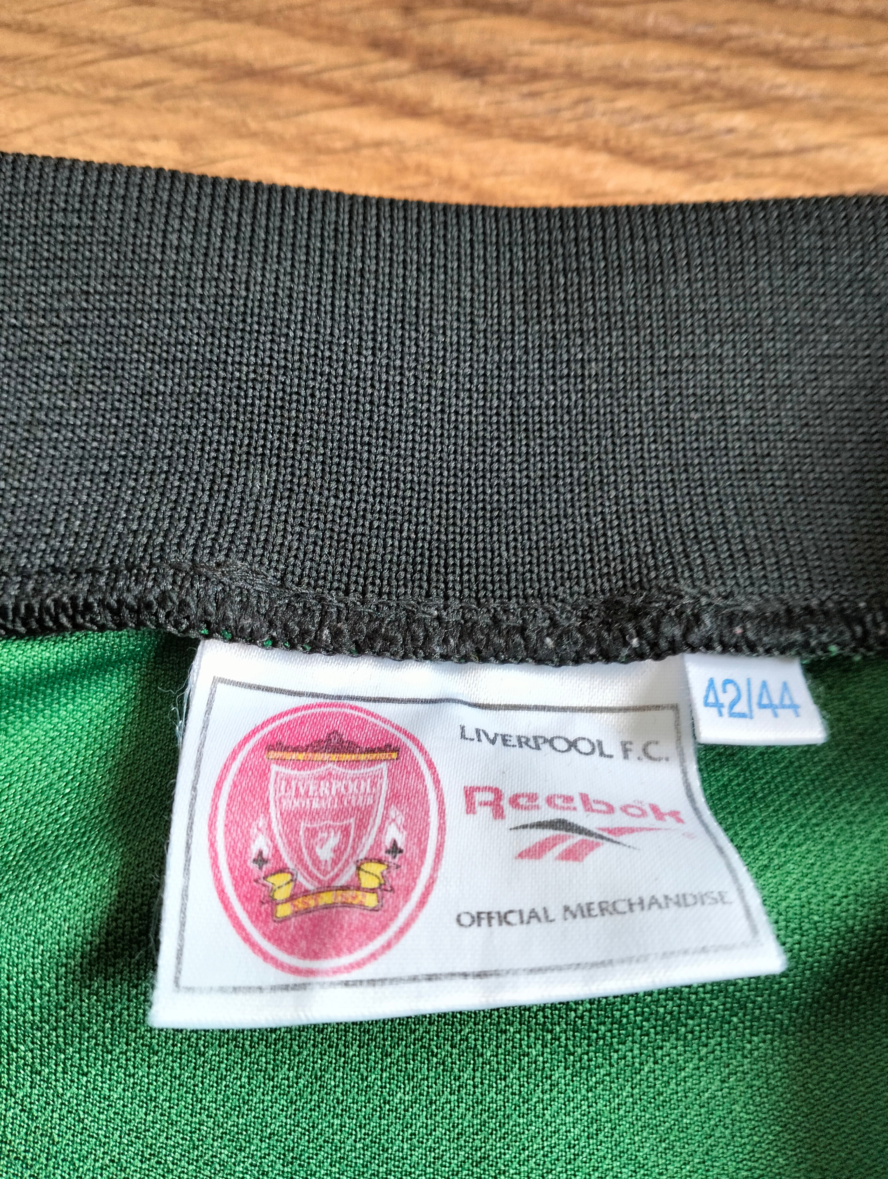 FC Liverpool 1996/97 Reebok goalkeeper shirt - L