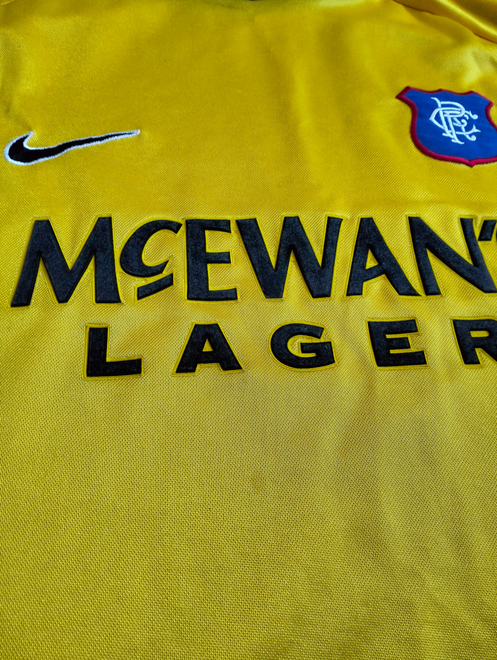 Original Glasgow Rangers 1997-99 Nike goalkeeper longsleeve shirt - XL