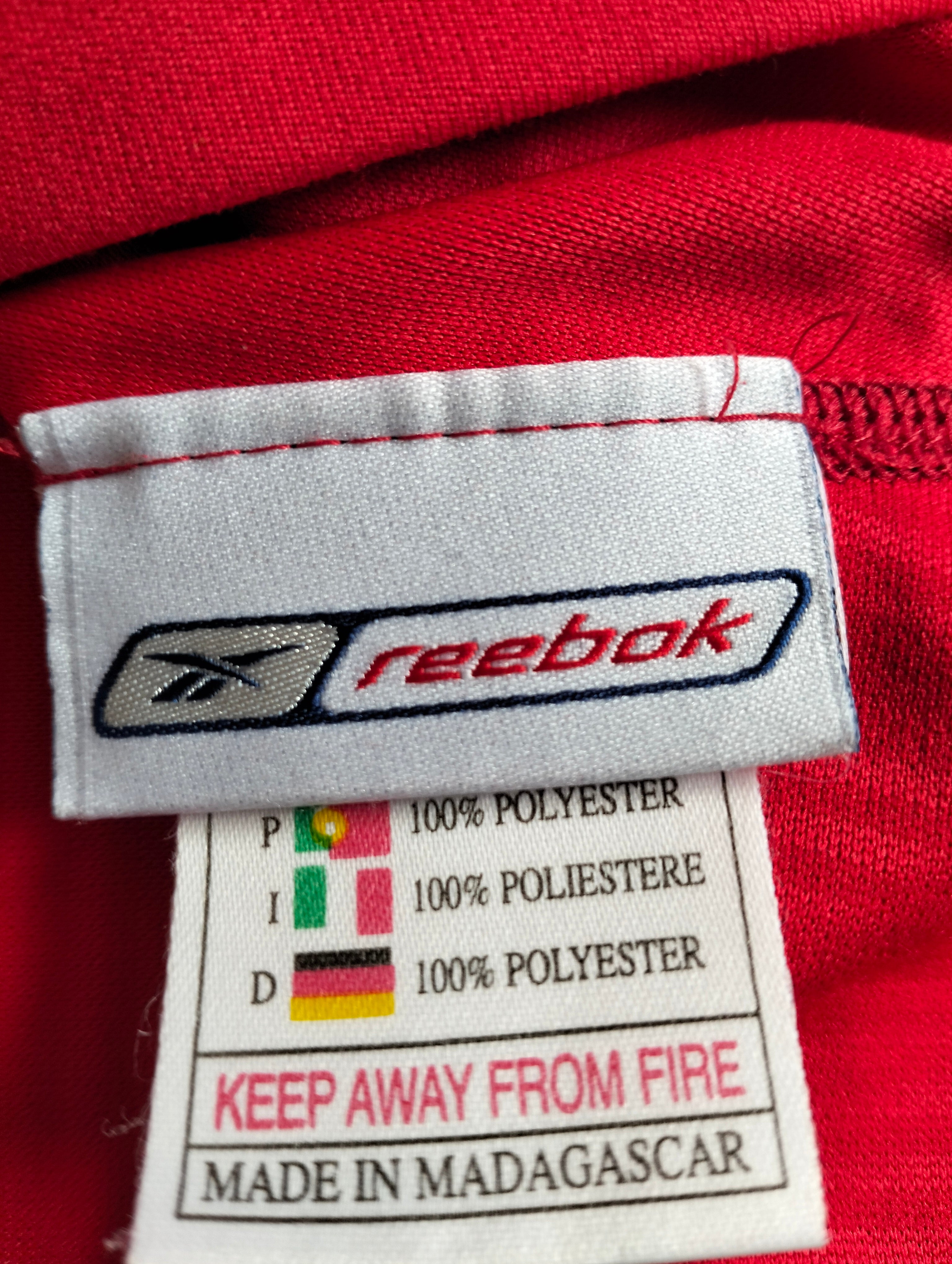 1.9. Original FC Liverpool 2002-03 Reebok home shirt - Milan Baros - S