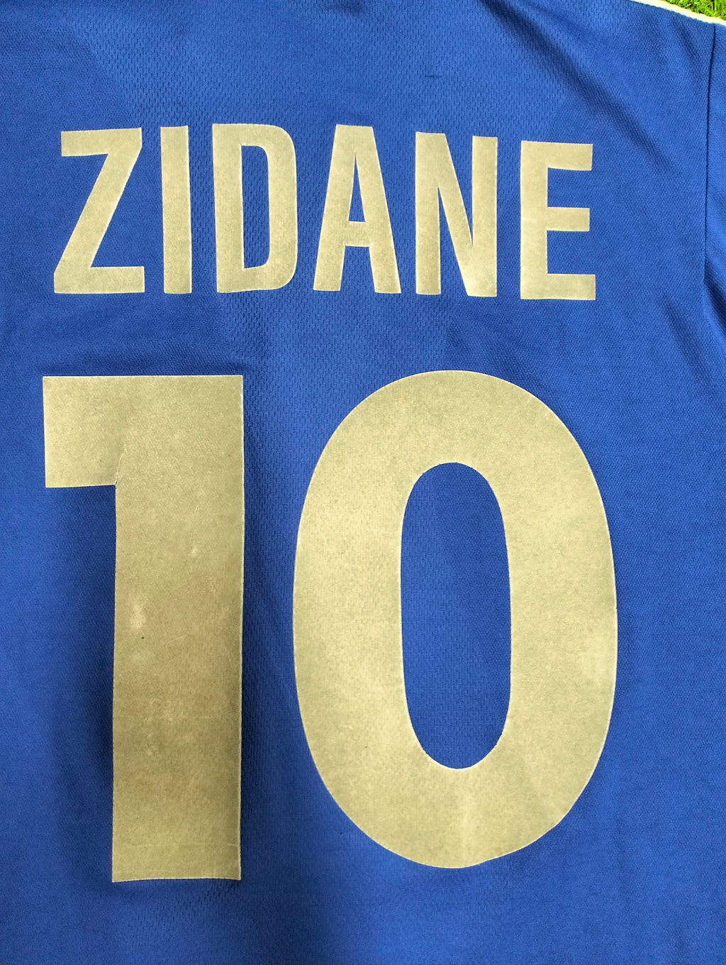 Original shirt France from 2000-2002 - Zinedine Zidan