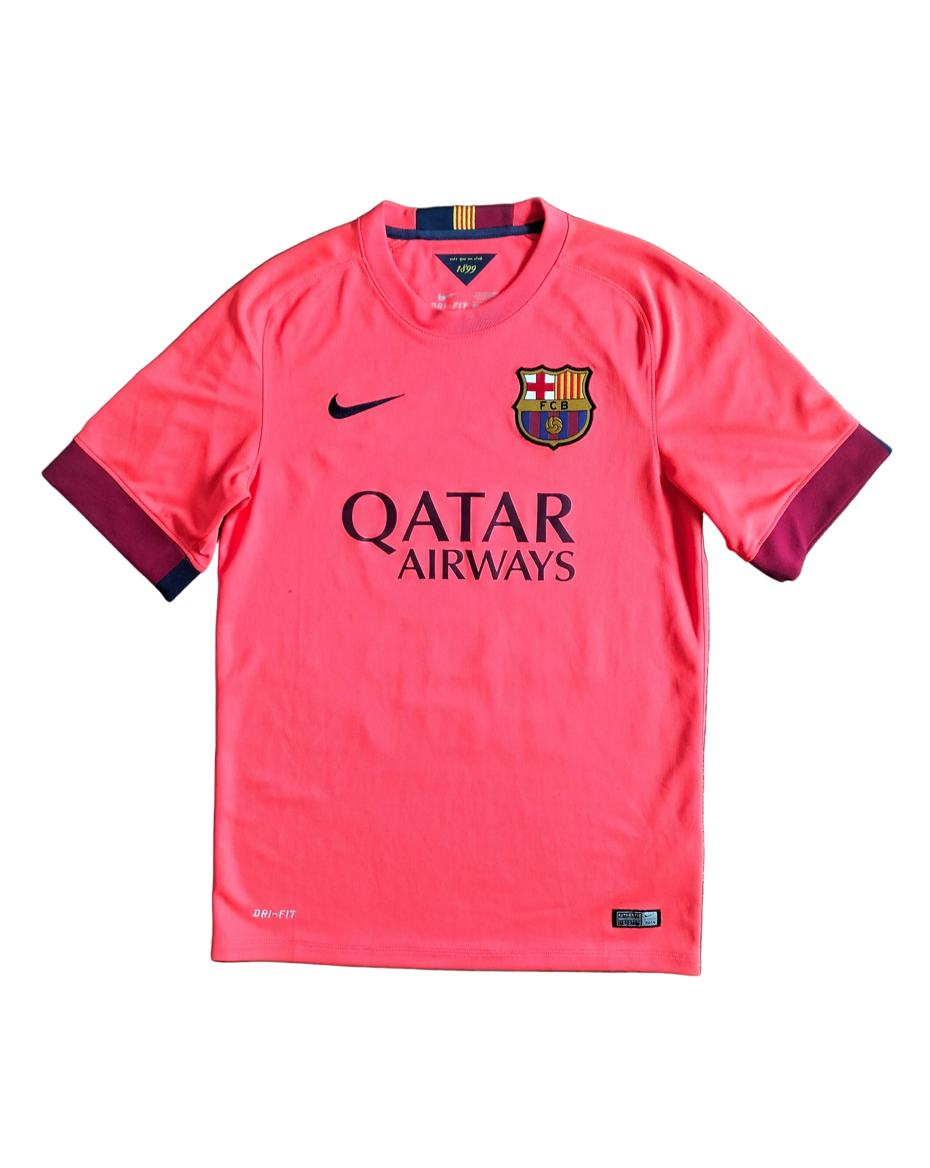 3. FC Barcelona 2014-15 Nike away shirt - Dani Alves - S