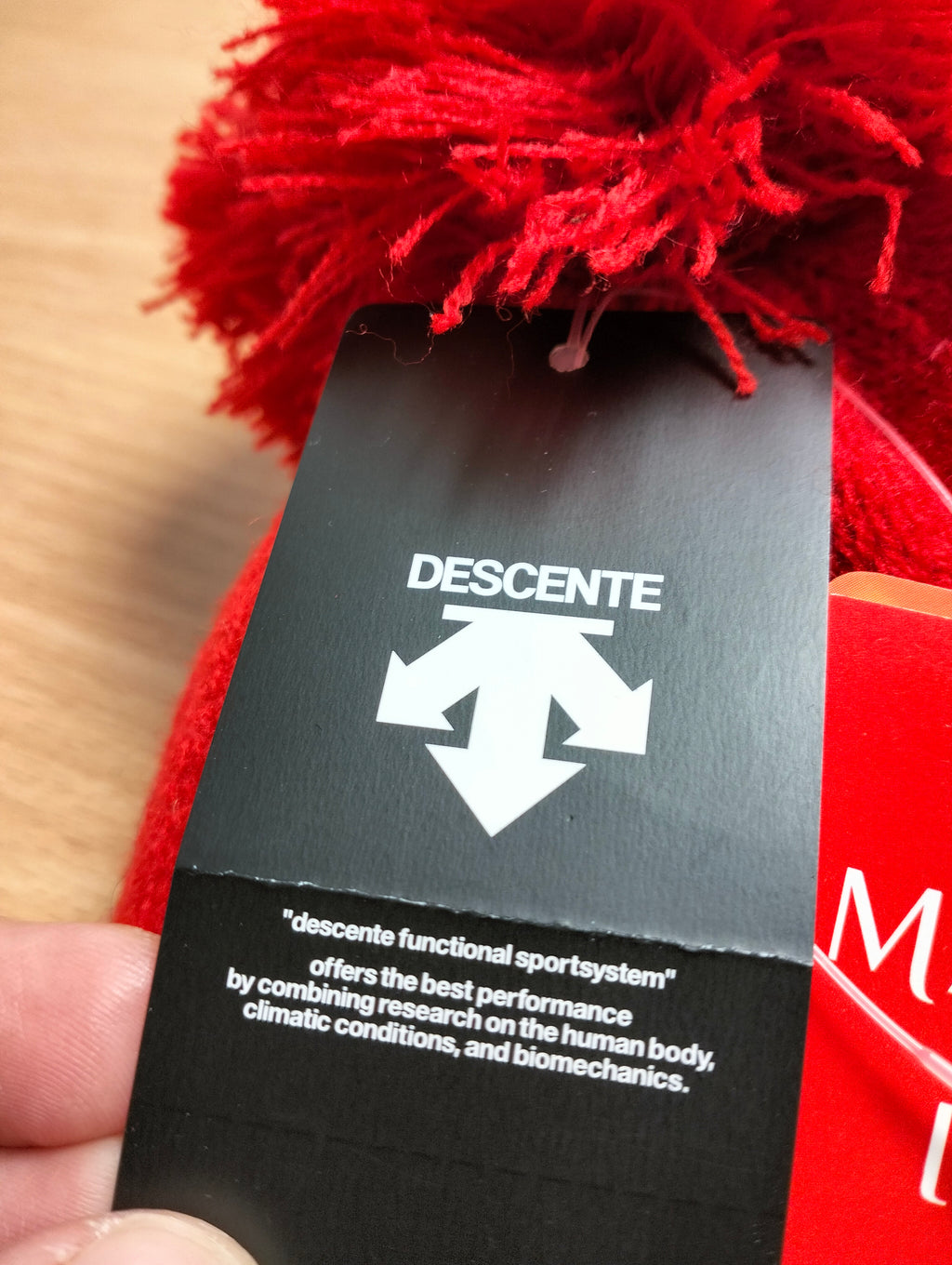 New Descente Switzerland Sui winter hat