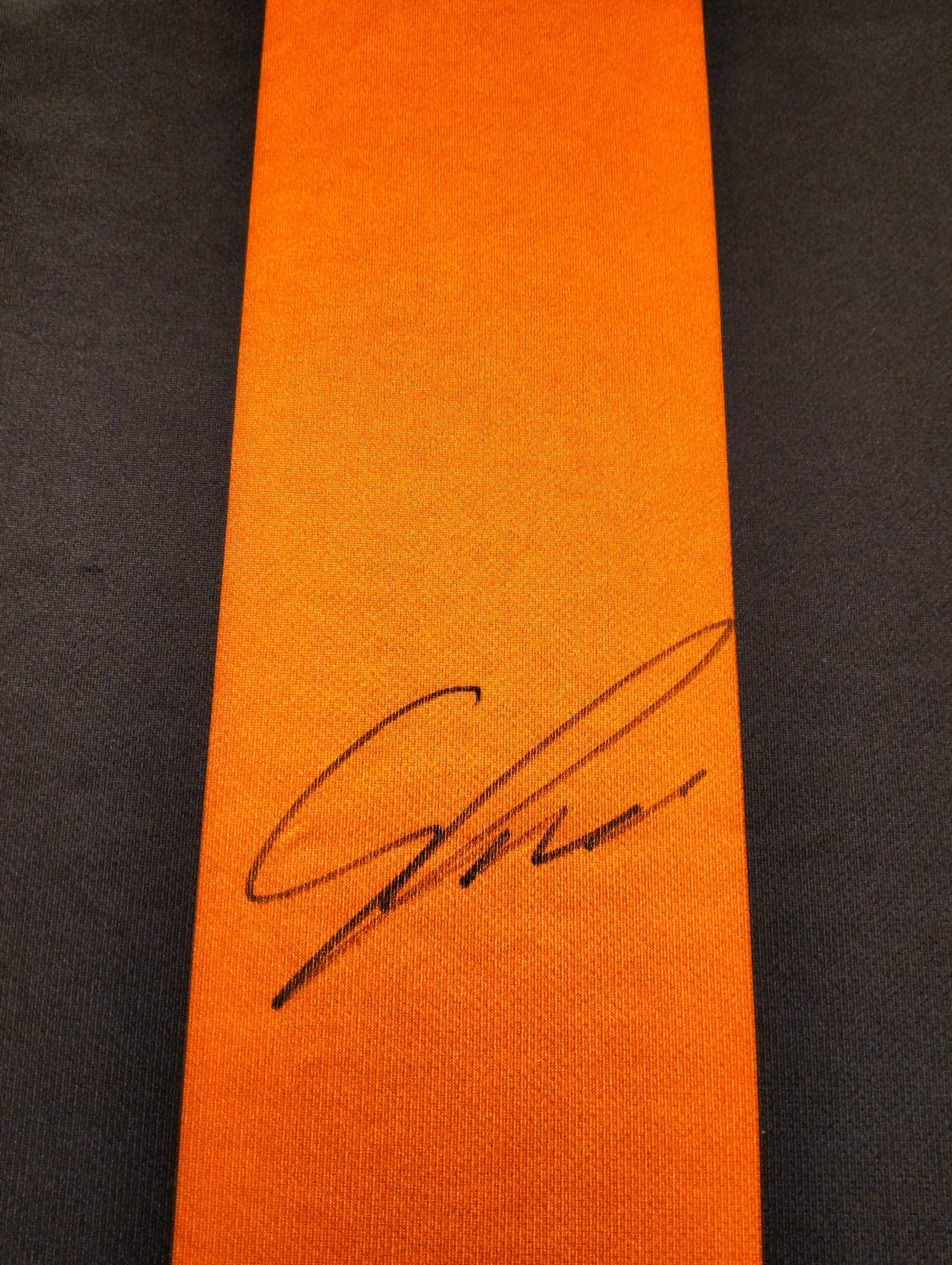 Original Umbro Hull City football shirt autographed by Kamil Grosicki