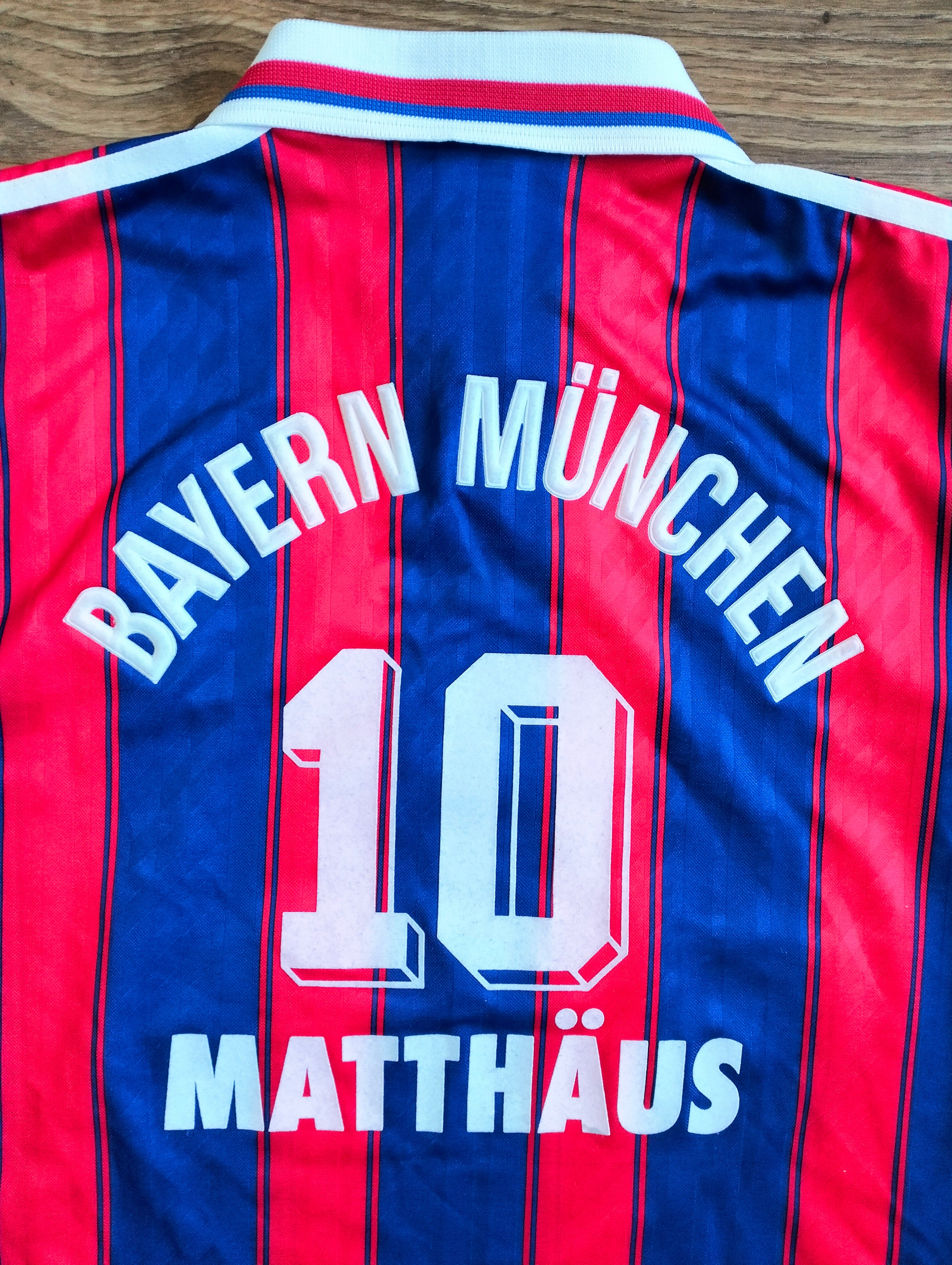Bayern Munich 1995/97 Adidas home shirt - Lothar Matthäus
