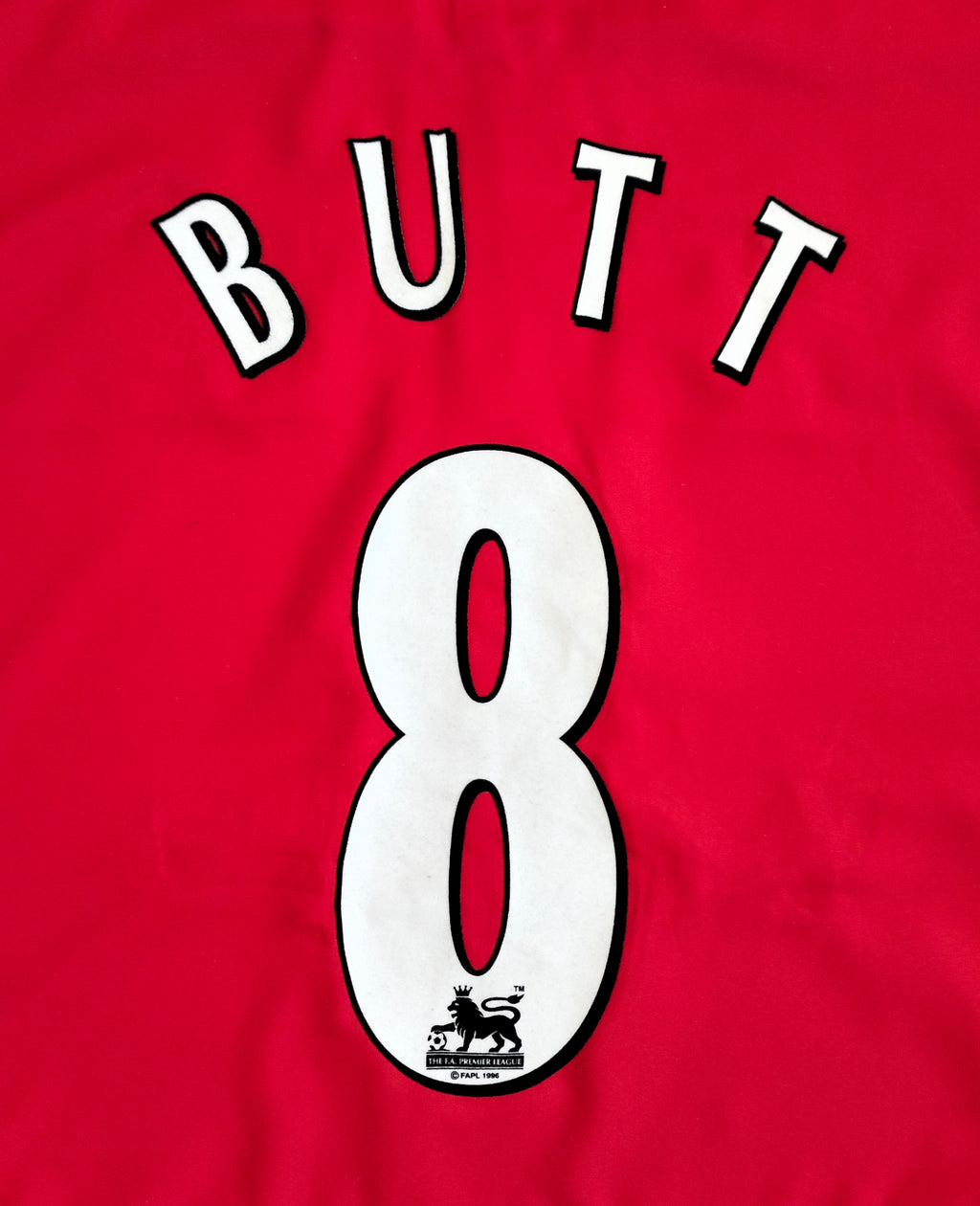 Manchester United 2002/04 Nike home shirt - Nicky Butt - M