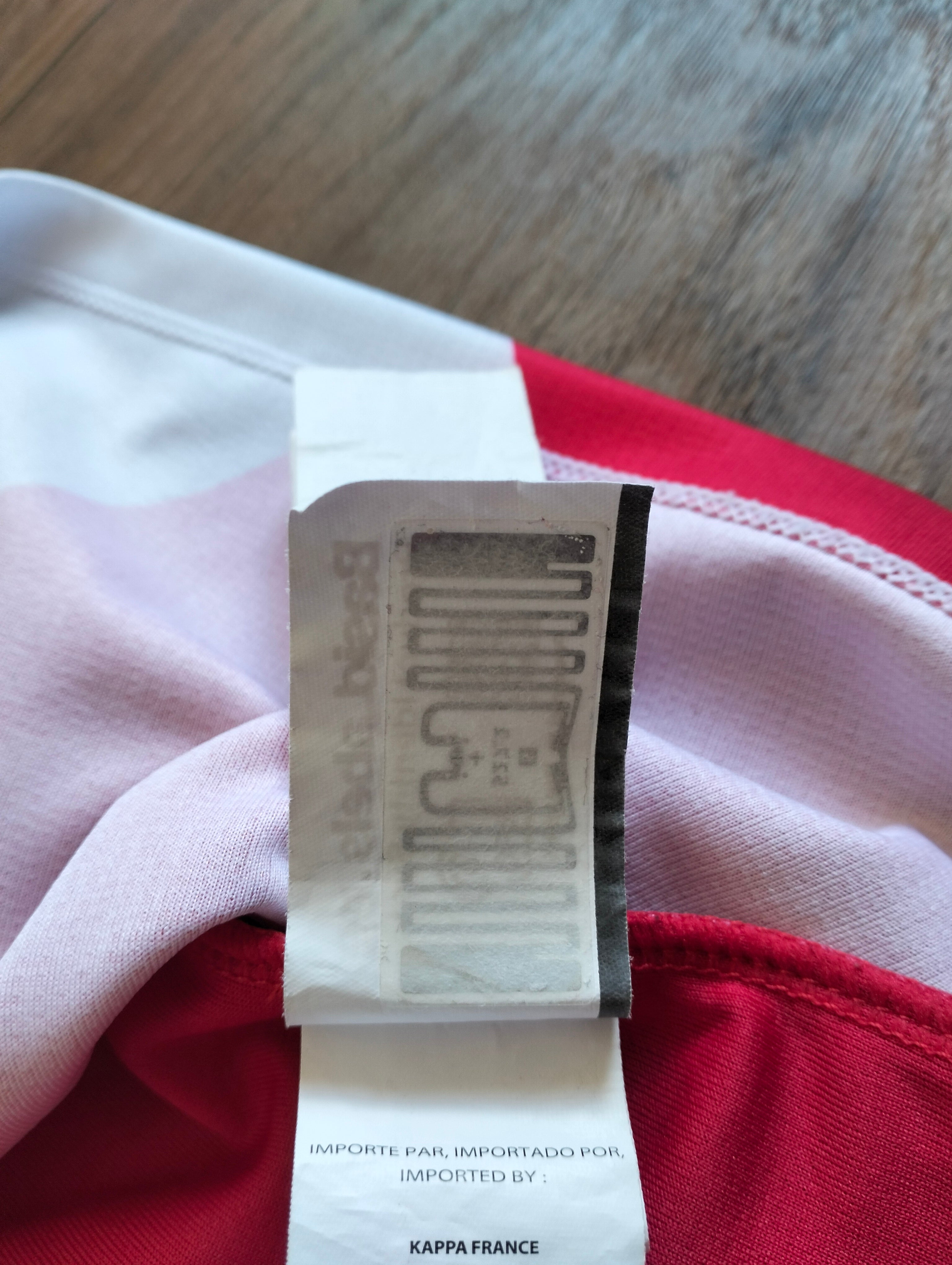 1.1. AS Monaco 2021-22 Kappa home shirt - S