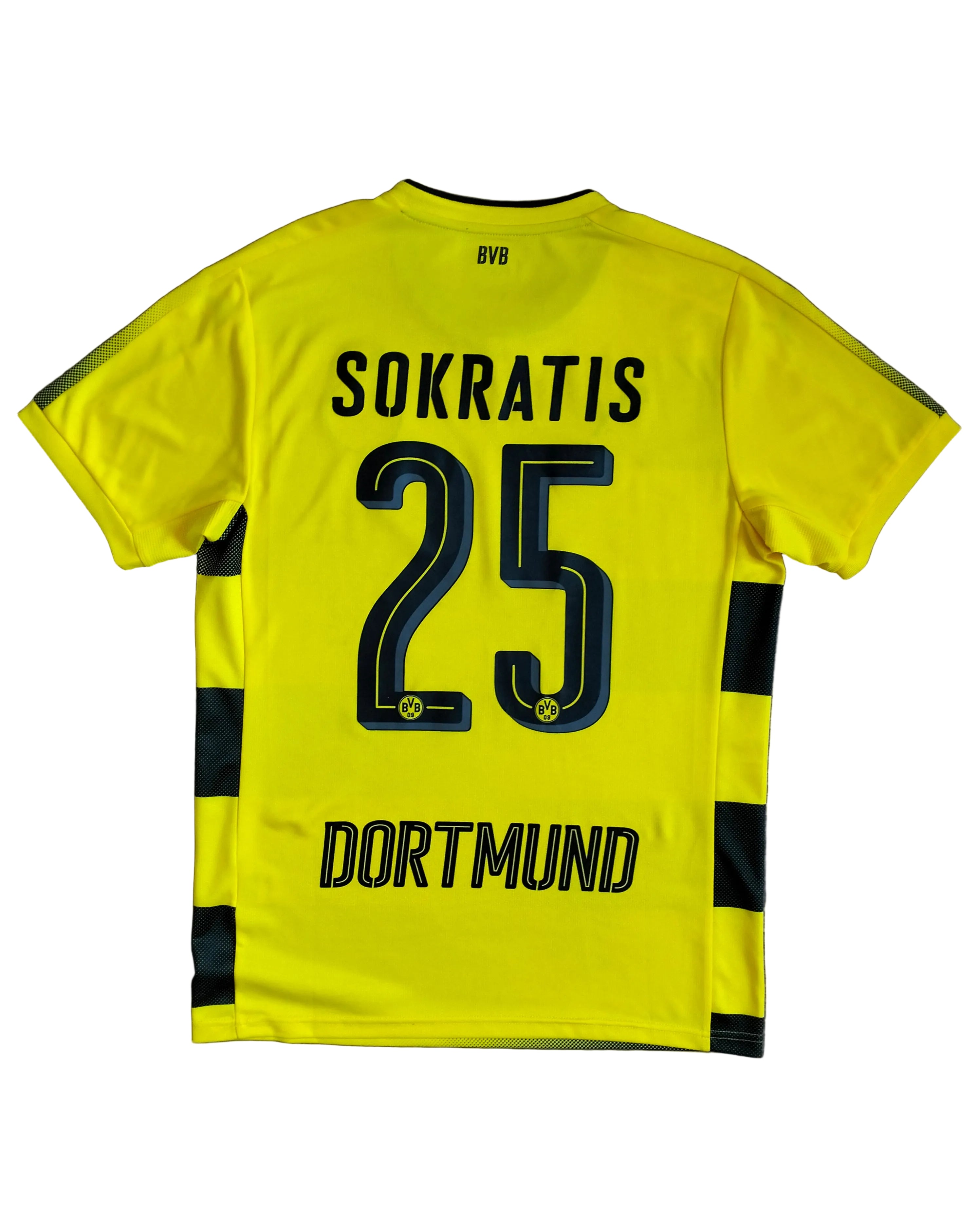 Borussia Dortmund 2017/18 Puma home shirt - Sokratis - M