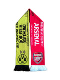 Borussia Dortmund vs. Arsenal London scarf - Champions League 2013-14