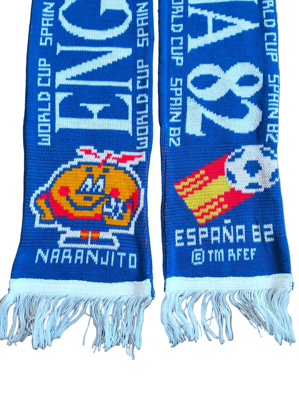 Original England scarf from Mundial 82 Espana