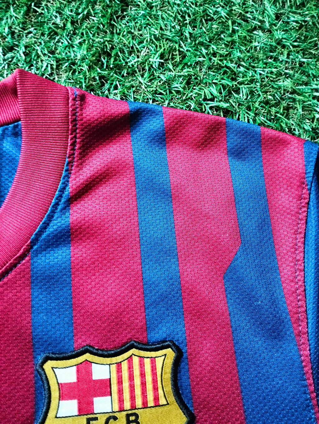 Original Nike FC Barcelona 2011-2012 Long Sleeve Jersey