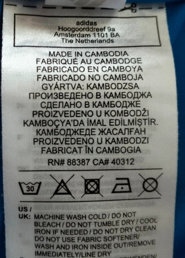 Manchester United 2021-2022 Adidas away kids shorts