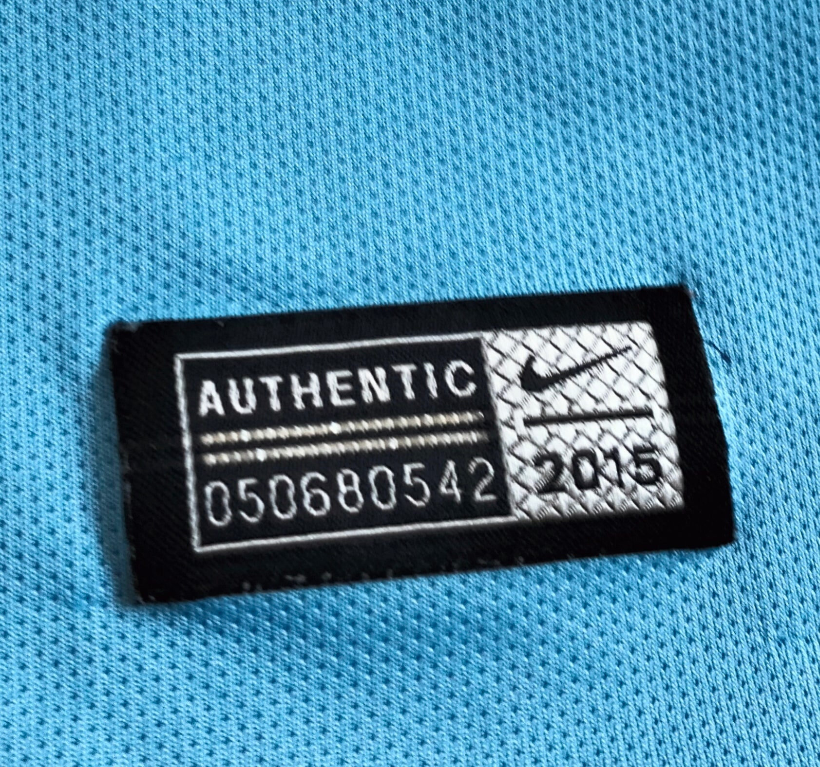 Original Manchester City 2015-16 Nike home shirt - Kun Aguero