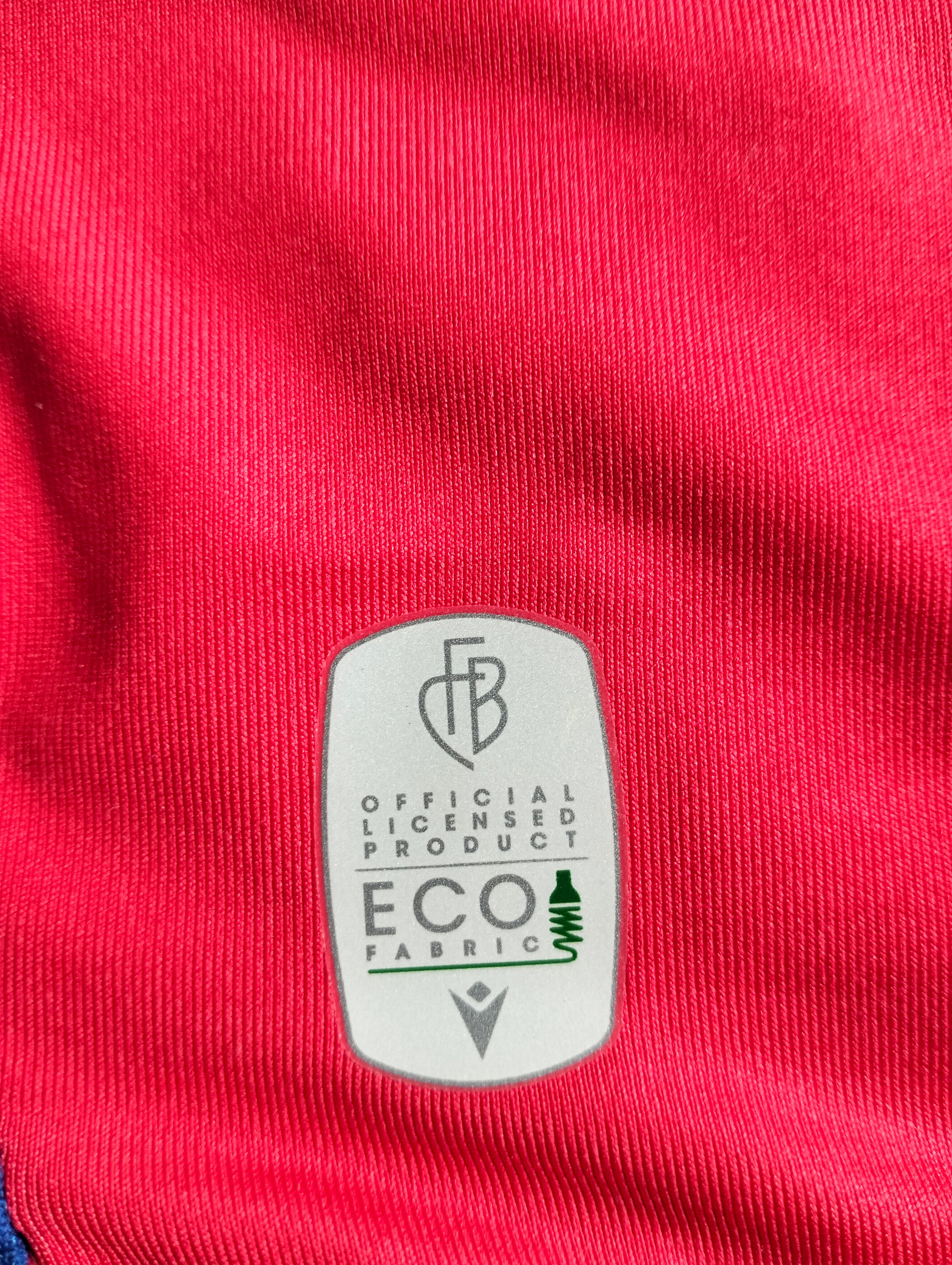 1.2. FC Basel 2023-24 Macron home shirt - M